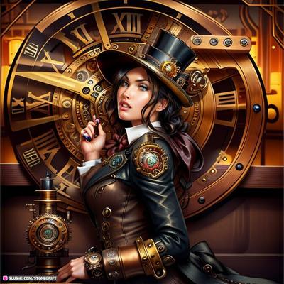 3D Throwawayxvid - Steampunk and Victorian