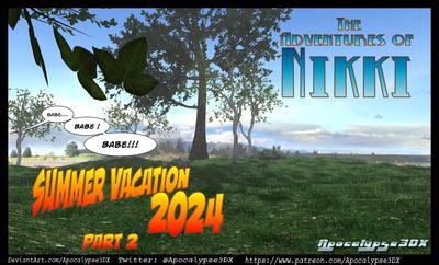 3D Apocalypse3DX - Nikki's Summer Vacation Part 2