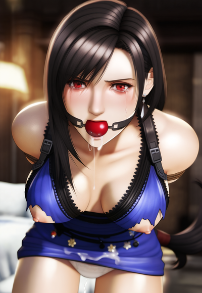 3D Tifa Lockhart - ai generated