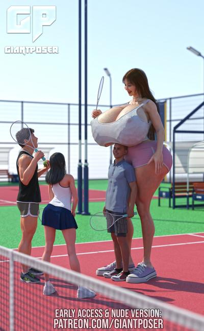 3D Giantposer - The Tennis Match - Ongoing