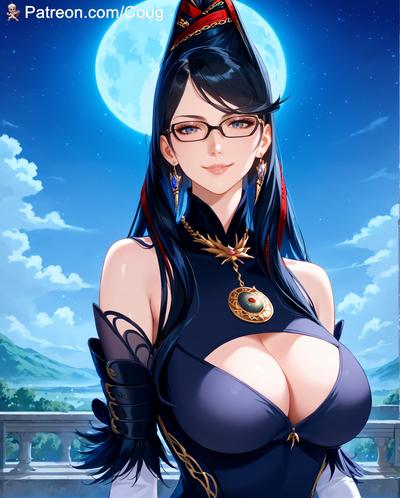 Bayonetta fan art [AI Generated]