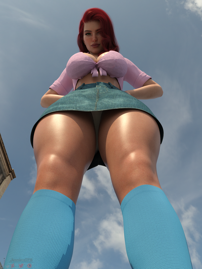 3D JessicaGts - RedHead rampage