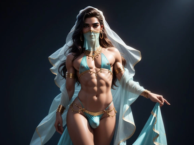 3D AI Generated - The Femboy Dancer