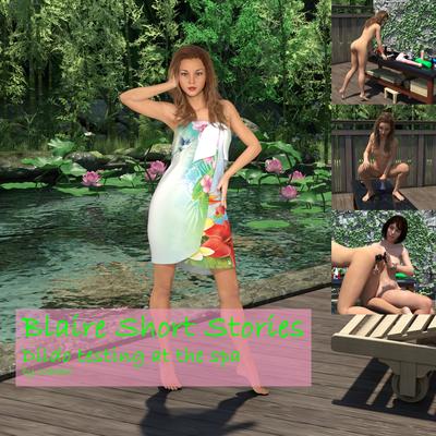 3D Scanero - Blaire Short Stories 02 - Dildo testing at the spa