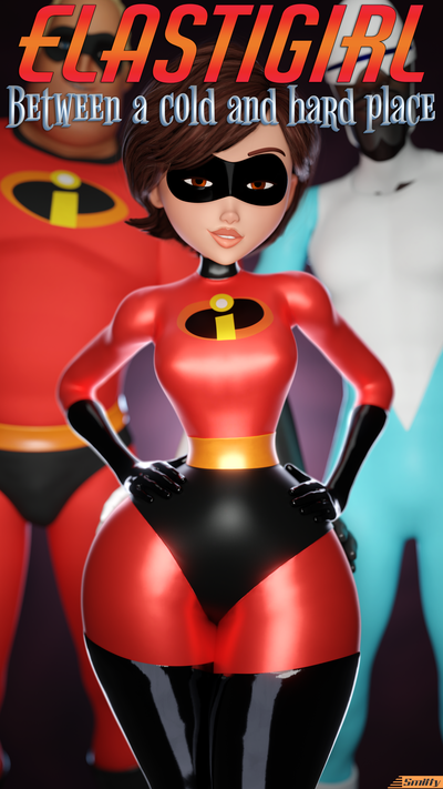 3D Smitty - Elastigirl: Between a cold and a hard place (The Incredibles)