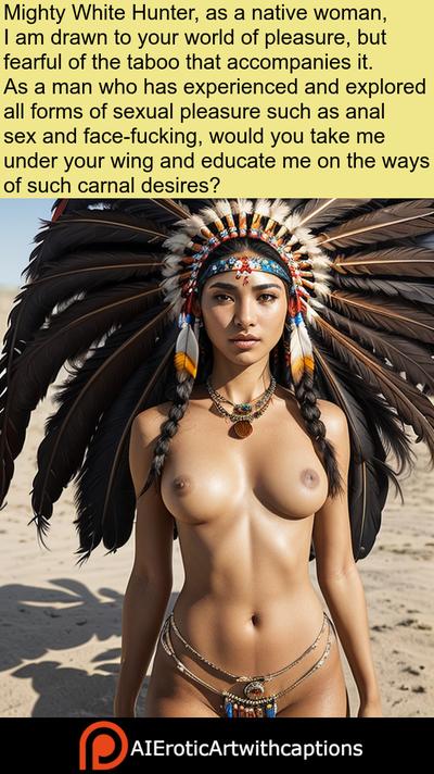 3D Bleached Native American Women Volume 6