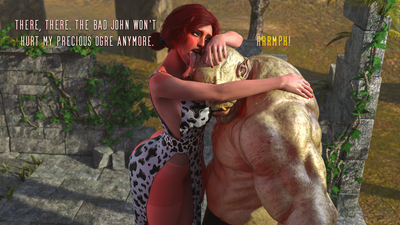 3D Eden3DX - Beauties Kissing Nasty Monsters