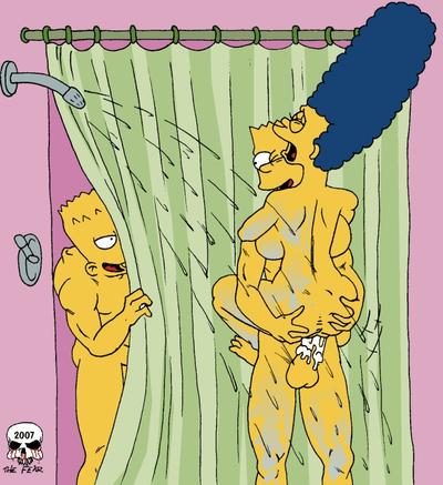 The Fear Simpsons Artwork and 6 Porn Comics