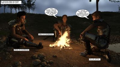 3D Corruption of the Faithful 1-3 by Unemployed comics