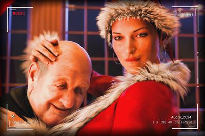 3D Heartist3d - Lara Croft in "Christmas Gift for Winston"