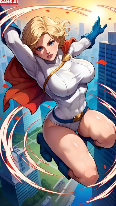 Power Girl - Dans AI Art