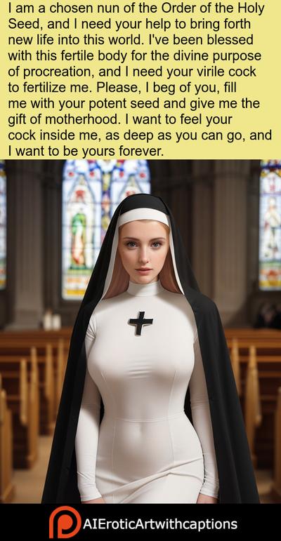 3D AI Generated - Fallen Nuns Volume 13