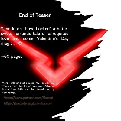 3D HexxetVal - Love Locked on Valentine's Day