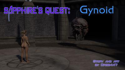 3D Droid447 - Sapphire's Quest: Gynoid