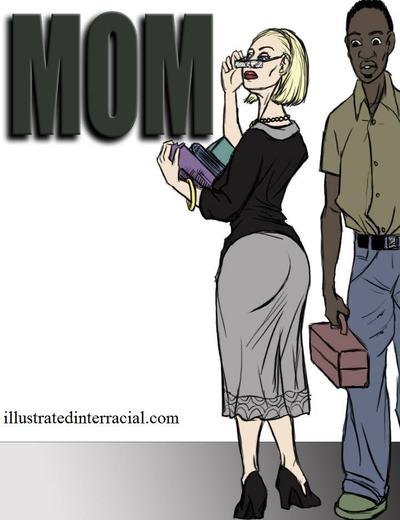 IllustratedInterracial - Mom