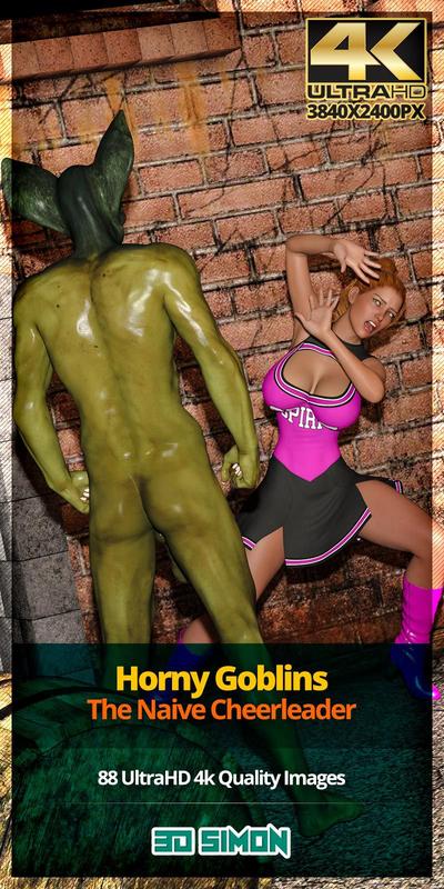 3D 3DSimon - Horny Goblins 1 - The Naive Cheerleader