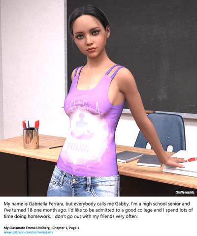 3D Simvenusarts - My Classmate Emma Lindberg