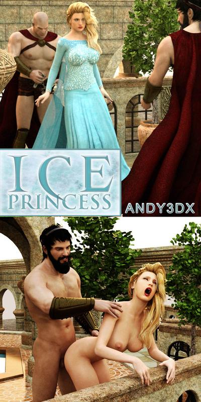 3D Disney's Elsa from Frozen Gets Forced