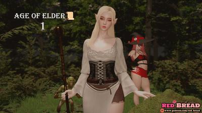 3D Red Bread - Age of elder 01-08