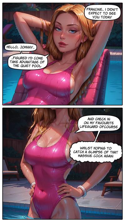LowFireStudios - Francine and the Lifeguard - Animated Comic