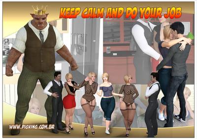 3D Pig King Keep Calm and Do Your Job Chapters 1 to 4