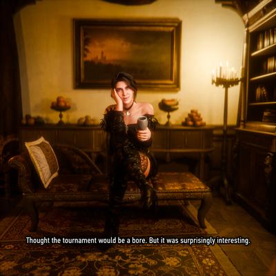 3D Currysfm - Reading Yennefer's Mind