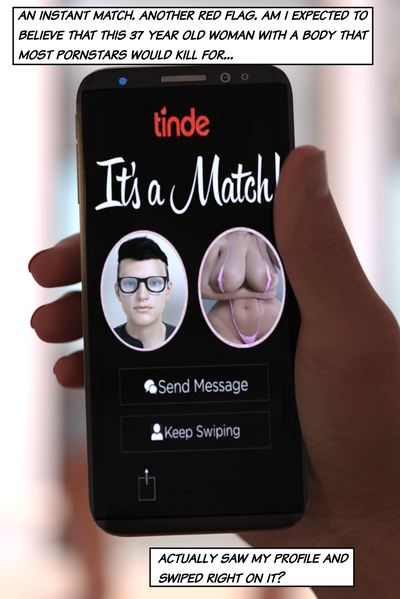 3D Definemacro - I Swiped Right On a Gigantic MILF