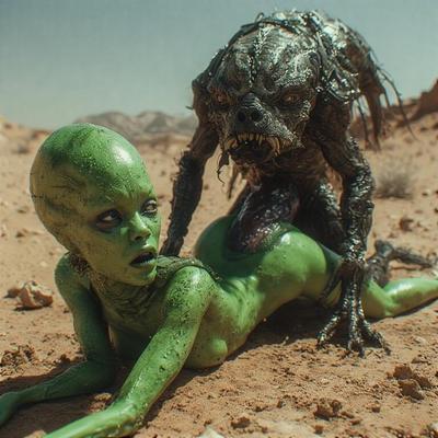 3D BruceAlmighty5471  -  Variety: Aliens VS Monsters