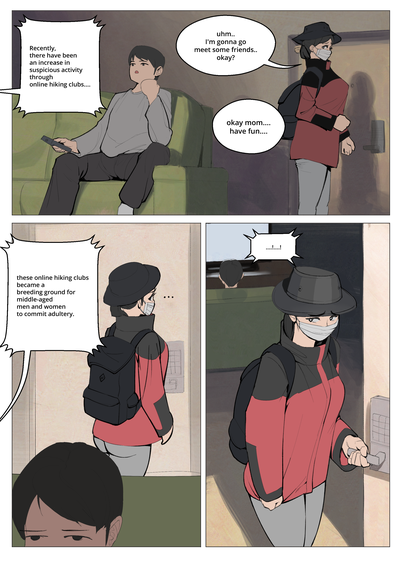 Hentai [wjs07] The Hiking Club #1-3 [English][uncensored]