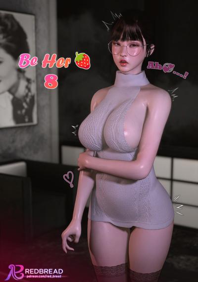 3D Red Bread - Be Her 8
