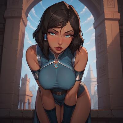 3D AI Generated -  Korra (Avatar)