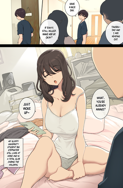 Hentai Wakamatsu - I Get to Fuck my Stepsister, Who's Sloppy in Both Her Lifestyle and Her Sense of Chastity