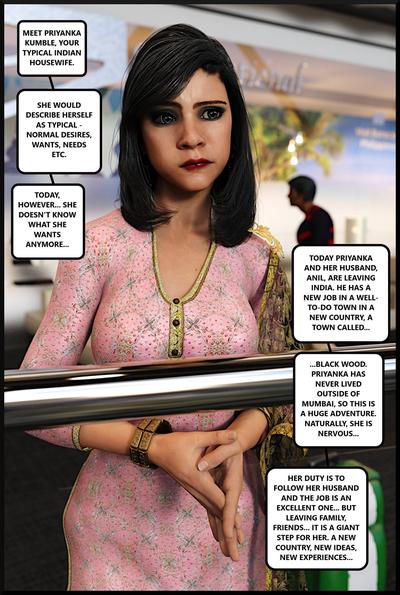 3D Alison Hale - Indian Wife