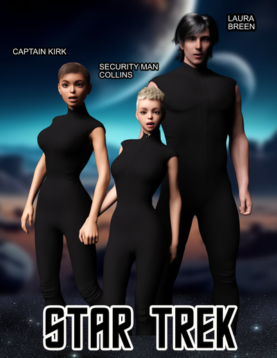 3D Taylor Galen Kadee - The Transformation of James T. Kirk (Star Trek)
