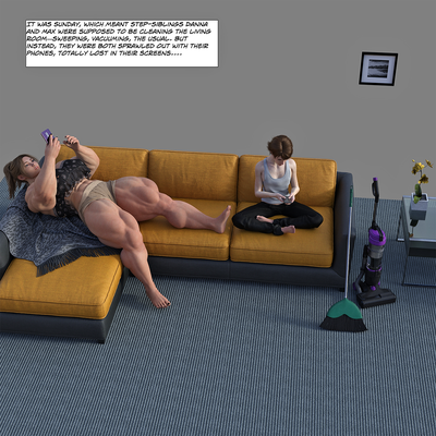 3D Slave - Mom & Sis Domination