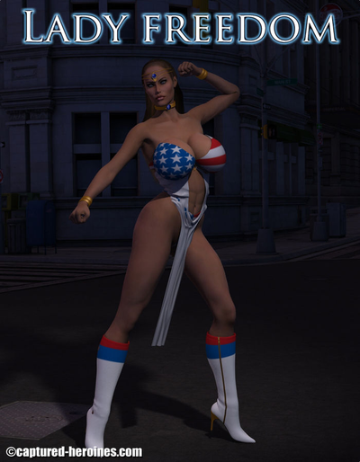 3D Captured-heroines - Lady Freedom