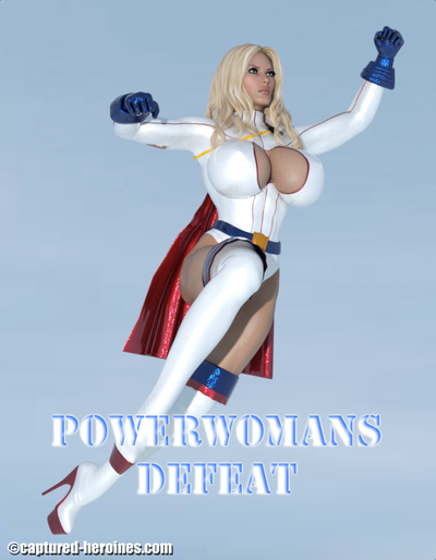 3D Captured Heroines - Powerwomans Defeat