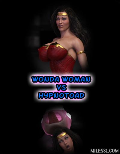 3D Captured-heroines - Wonda Woman vs Hypnotoad