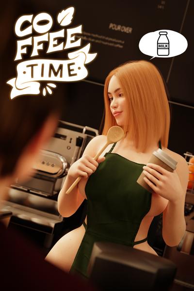 3D Roseblue3d - Coffee Time