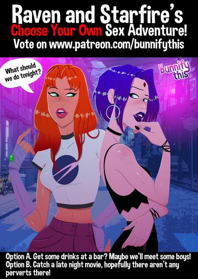 Bunnify This - Raven and Starfire's Night Out CYOA