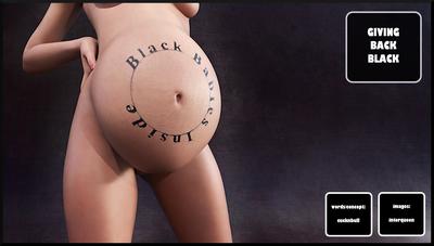 3D Giving Back Black by Alison Hale