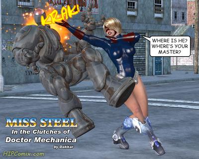 3D HipComix - Miss Steel in the Clutches of Doctor Mechanica 1-5