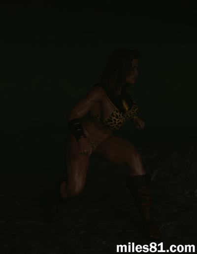 3D Captured-heroines - Strange cave