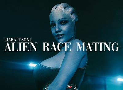 3D Karfex – Liara T’Soni – Alien Race Mating