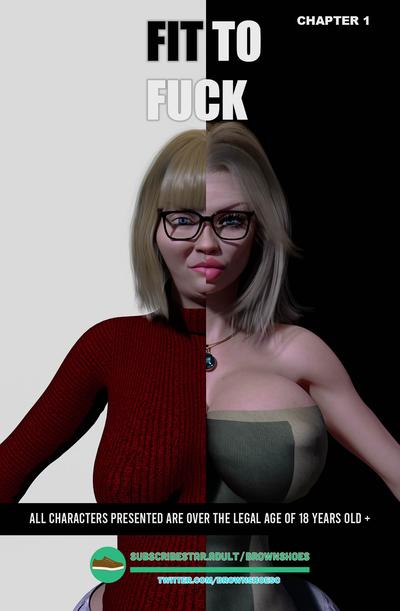 3D Brown Shoes - Fit To Fuck (FTF) - Chapter 1