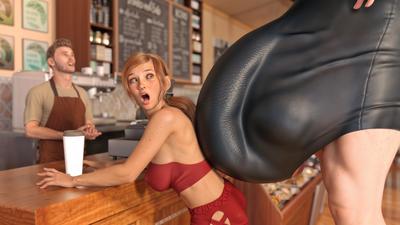 3D GiantPoser - A cup of coffee, please