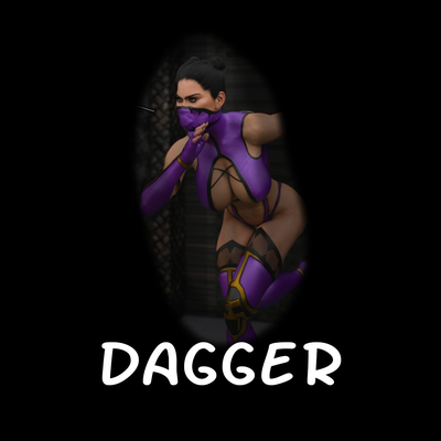 3D Captured-heroines - Dagger