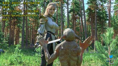 3D Snow3d - Imperial Knight and Goblin - English