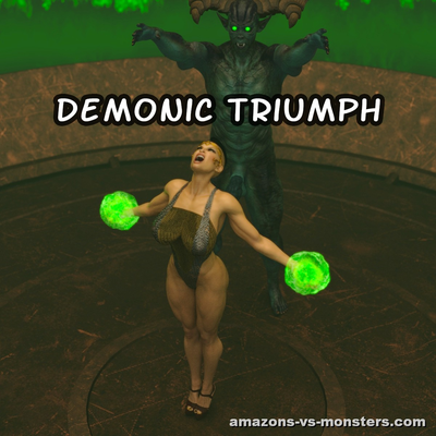 3D Amazons vs Monsters - Demonic Triumph