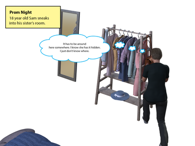3D CassieRoseWatson - Cursed Prom